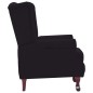 vidaXL Ruhesessel Schwarz Stoff vidaXL Ruhesessel Schwarz Stoff