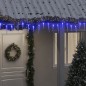 vidaXL Eiszapfen-Lichterkette 200 LEDs Blau 20 m Acryl PVC vidaXL Eiszapfen-Lichterkette 200 LEDs Blau 20 m Acryl PVC