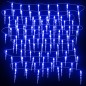 vidaXL Eiszapfen-Lichterkette 200 LEDs Blau 20 m Acryl PVC vidaXL Eiszapfen-Lichterkette 200 LEDs Blau 20 m Acryl PVC