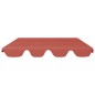 vidaXL Ersatzdach für Hollywoodschaukel Terracotta 150/130x70/105 cm vidaXL Ersatzdach für Hollywoodschaukel Terracotta 150/130x70/105 cm
