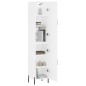 vidaXL Highboard Weiß 34,5x34x180 cm Holzwerkstoff vidaXL Highboard Weiß 34,5x34x180 cm Holzwerkstoff