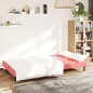vidaXL Schlafsofa 2-Sitzer Rosa Samt vidaXL Schlafsofa 2-Sitzer Rosa Samt