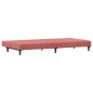 vidaXL Schlafsofa 2-Sitzer Rosa Samt vidaXL Schlafsofa 2-Sitzer Rosa Samt