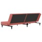vidaXL Schlafsofa 2-Sitzer Rosa Samt vidaXL Schlafsofa 2-Sitzer Rosa Samt