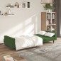 vidaXL Schlafsofa 2-Sitzer Dunkelgrün Samt vidaXL Schlafsofa 2-Sitzer Dunkelgrün Samt