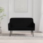vidaXL Sitzbank Schwarz 110x76x80 cm Stoff vidaXL Sitzbank Schwarz 110x76x80 cm Stoff