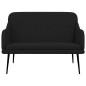 vidaXL Sitzbank Schwarz 110x76x80 cm Stoff vidaXL Sitzbank Schwarz 110x76x80 cm Stoff