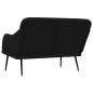 vidaXL Sitzbank Schwarz 110x76x80 cm Stoff vidaXL Sitzbank Schwarz 110x76x80 cm Stoff