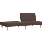 vidaXL Schlafsofa 2-Sitzer Taupe Stoff vidaXL Schlafsofa 2-Sitzer Taupe Stoff