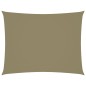 vidaXL Sonnensegel Oxford-Gewebe Rechteckig 4x5 m Beige vidaXL Sonnensegel Oxford-Gewebe Rechteckig 4x5 m Beige