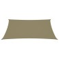 vidaXL Sonnensegel Oxford-Gewebe Rechteckig 4x5 m Beige vidaXL Sonnensegel Oxford-Gewebe Rechteckig 4x5 m Beige
