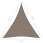 vidaXL Sonnensegel Oxford-Gewebe Dreieckig 4x4x4 m Taupe vidaXL Sonnensegel Oxford-Gewebe Dreieckig 4x4x4 m Taupe