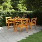 vidaXL 5-tlg. Garten-Essgruppe Massivholz Akazie vidaXL 5-tlg. Garten-Essgruppe Massivholz Akazie