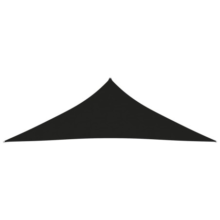 vidaXL Sonnensegel Oxford-Gewebe Dreieckig 2,5x2,5x3,5 m Schwarz