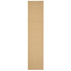 vidaXL Teppich Natur Sisal 66x300 cm