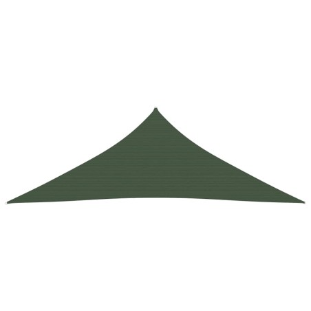 vidaXL Sonnensegel 160 g/m² Dunkelgrün 3x3x3 m HDPE