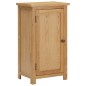 vidaXL Schrank 45 x 32 x 85 cm Eiche Massivholz vidaXL Schrank 45 x 32 x 85 cm Eiche Massivholz
