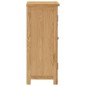 vidaXL Schrank 45 x 32 x 85 cm Eiche Massivholz vidaXL Schrank 45 x 32 x 85 cm Eiche Massivholz