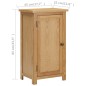 vidaXL Schrank 45 x 32 x 85 cm Eiche Massivholz vidaXL Schrank 45 x 32 x 85 cm Eiche Massivholz