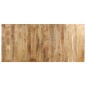 vidaXL Esstisch 220x100x76 cm Raues Mangoholz vidaXL Esstisch 220x100x76 cm Raues Mangoholz