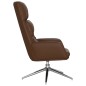 vidaXL Relaxsessel Braun Echtleder vidaXL Relaxsessel Braun Echtleder