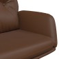 vidaXL Relaxsessel Braun Echtleder vidaXL Relaxsessel Braun Echtleder