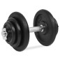 vidaXL Hantelset 18-tlg. 40 kg Gusseisen vidaXL Hantelset 18-tlg. 40 kg Gusseisen