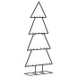 vidaXL Metall-Weihnachtsbaum für Dekorationen Schwarz 125 cm vidaXL Metall-Weihnachtsbaum für Dekorationen Schwarz 125 cm