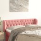 vidaXL Kopfteil mit Ohren Rosa 147x23x78/88 cm Samt vidaXL Kopfteil mit Ohren Rosa 147x23x78/88 cm Samt