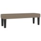 vidaXL Boxspringbett mit Matratze Taupe 140x200 cm Stoff vidaXL Boxspringbett mit Matratze Taupe 140x200 cm Stoff