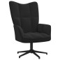 vidaXL Relaxsessel Schwarz Samt vidaXL Relaxsessel Schwarz Samt