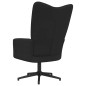 vidaXL Relaxsessel Schwarz Samt vidaXL Relaxsessel Schwarz Samt