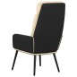 vidaXL Relaxsessel Creme Stoff vidaXL Relaxsessel Creme Stoff