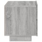 vidaXL Nachttisch mit LED-Leuchten Grau Sonoma 70x36x40,5 cm vidaXL Nachttisch mit LED-Leuchten Grau Sonoma 70x36x40,5 cm