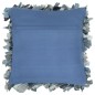 vidaXL Kissen Denim Hochflor Blau 60 x 60 cm Leder und Baumwolle vidaXL Kissen Denim Hochflor Blau 60 x 60 cm Leder und Baumwolle