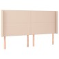 vidaXL Boxspringbett mit Matratze & LED Cappuccino-Braun 180x200cm vidaXL Boxspringbett mit Matratze & LED Cappuccino-Braun 180x200cm