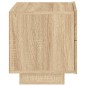 vidaXL Nachttisch mit LED-Leuchten Sonoma-Eiche 70x36x40,5 cm vidaXL Nachttisch mit LED-Leuchten Sonoma-Eiche 70x36x40,5 cm