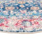 vidaXL Teppich Waschbar Mehrfarbig Ø 120 cm Rutschfest vidaXL Teppich Waschbar Mehrfarbig Ø 120 cm Rutschfest