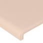 vidaXL Bettgestell mit Kopfteil Cappuccino-Braun 90x200 cm Kunstleder vidaXL Bettgestell mit Kopfteil Cappuccino-Braun 90x200 cm Kunstleder