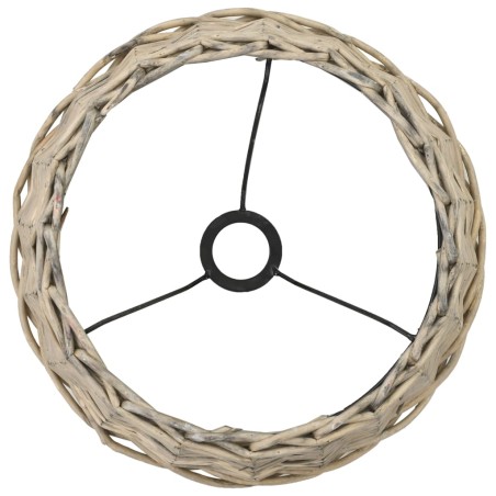 vidaXL Lampenschirm Korbweide 38 x 23 cm Natur