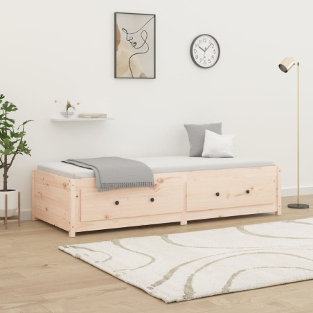vidaXL Tagesbett 80x200 cm Massivholz Kiefer