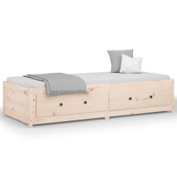 vidaXL Tagesbett 80x200 cm Massivholz Kiefer