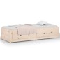 vidaXL Tagesbett 80x200 cm Massivholz Kiefer vidaXL Tagesbett 80x200 cm Massivholz Kiefer