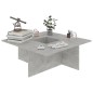 vidaXL Couchtisch Betongrau 79,5x79,5x30 cm Holzwerkstoff vidaXL Couchtisch Betongrau 79,5x79,5x30 cm Holzwerkstoff