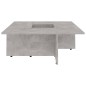vidaXL Couchtisch Betongrau 79,5x79,5x30 cm Holzwerkstoff vidaXL Couchtisch Betongrau 79,5x79,5x30 cm Holzwerkstoff