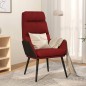 vidaXL Relaxsessel Weinrot Stoff vidaXL Relaxsessel Weinrot Stoff