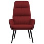 vidaXL Relaxsessel Weinrot Stoff vidaXL Relaxsessel Weinrot Stoff