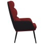 vidaXL Relaxsessel Weinrot Stoff vidaXL Relaxsessel Weinrot Stoff
