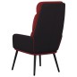 vidaXL Relaxsessel Weinrot Stoff vidaXL Relaxsessel Weinrot Stoff