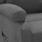 vidaXL Relaxsessel Elektrisch Dunkelgrau Stoff vidaXL Relaxsessel Elektrisch Dunkelgrau Stoff
